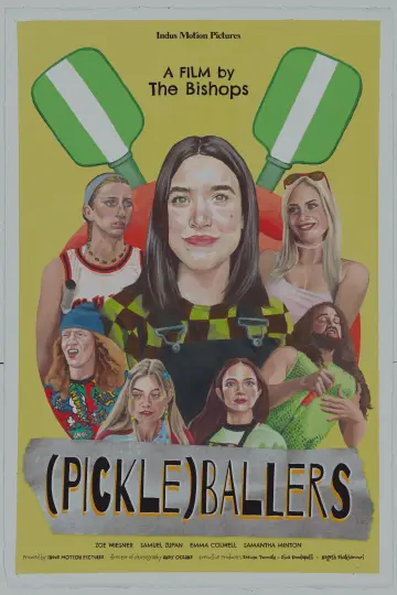 Pickleballers Poster