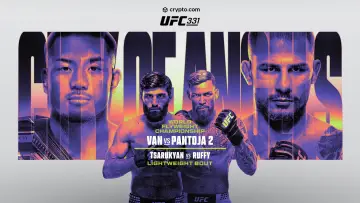 Backdrop to the movie "UFC 331: Van vs. Pantoja 2" #1570486