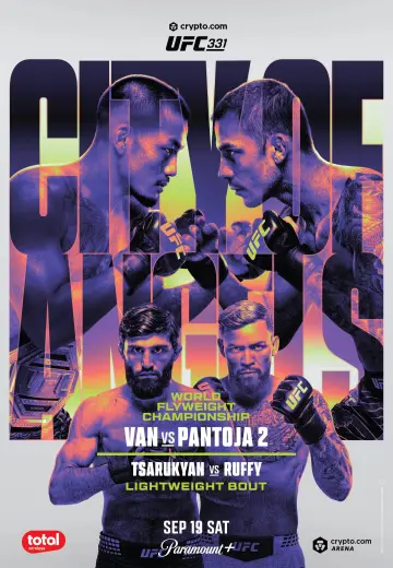 UFC 331: Van vs. Pantoja 2 Poster