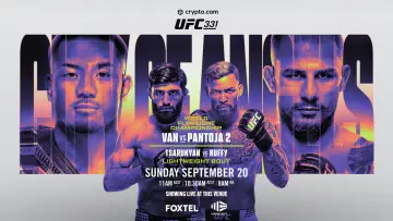 Backdrop to the movie "UFC 331: Van vs. Pantoja 2" #1653980