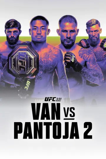 Poster to the movie "UFC 331: Van vs. Pantoja 2" #1653986