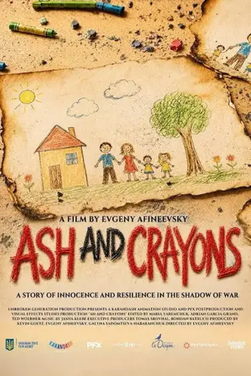 Ash and Crayons Poster