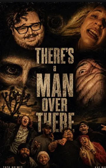 Theres a Man over There Poster