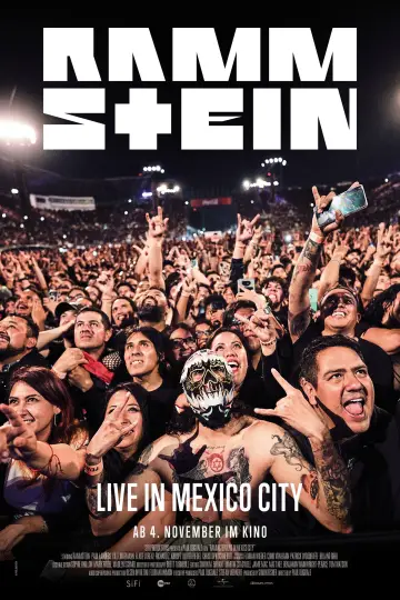 Poster to the movie "Rammstein - Live in Mexico City" #1691799