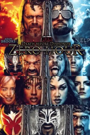 ROH Death Before Dishonor Zero Hour Poster