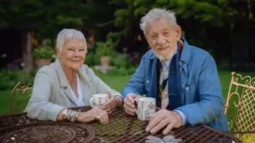 Backdrop to the movie "Tea with Judi Dench featuring Ian McKellen" #1225850