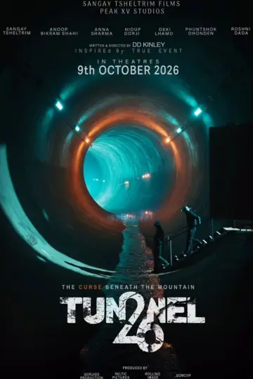 Poster to the movie "Tunnel 26: The Curse Beneath the Mountain" #1745600