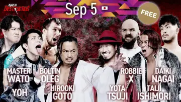Backdrop to the movie "NJPW Road to Destruction 2026 - Day 1" #1623813
