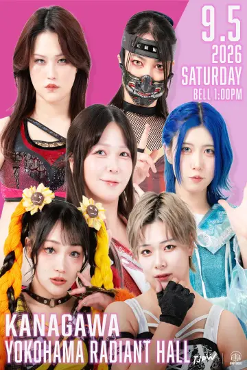 TJPW Fall Tour 2026 ~Ray of Hope~ in Yokohama Poster