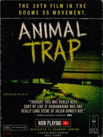 Poster to the movie "Animal Trap" #1584536