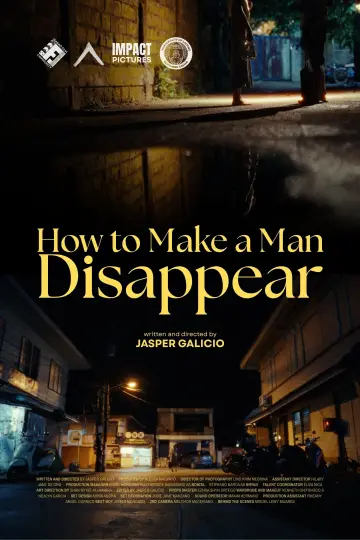 How to Make a Man Disappear