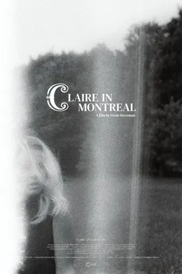 Claire in Montreal Poster