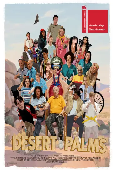 Desert Palms Poster