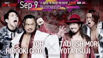 Backdrop to the movie "NJPW Road to Destruction 2026 - Day 2" #1625045