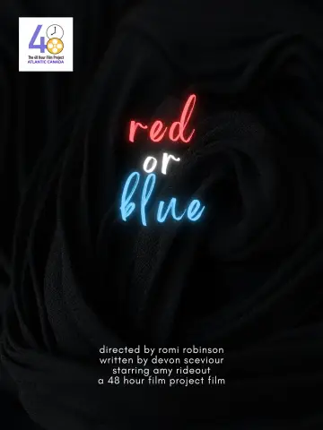 red or blue