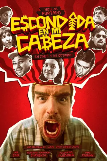 Escondida en mi cabeza Poster