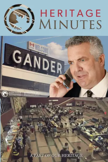 Heritage Minutes: Gander and 9/11 Poster