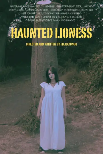 Haunted Lioness Poster
