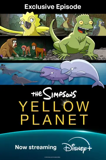 Poster to the movie "The Simpson: Yellow Planet" #1648818