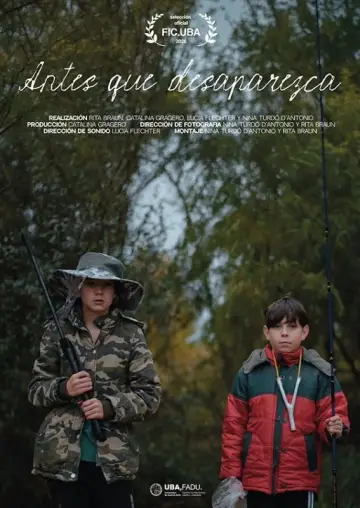 Antes que desaparezca