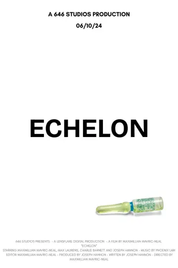Poster to the movie "Echelon" #1742143