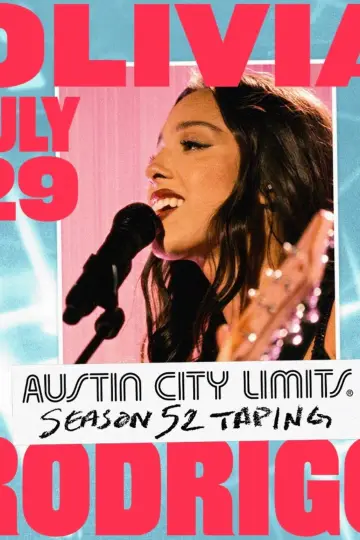 Poster to the movie "Olivia Rodrigo: Austin City Limits" #1835811