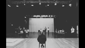 Backdrop to the movie "Radford Theatre Company Presents Arthur Miller