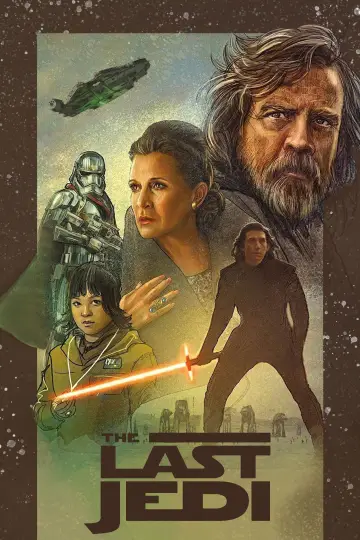 Poster to the movie "Star Wars: The Last Jedi" #599426