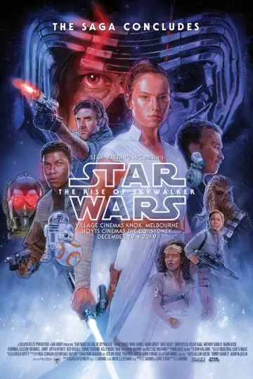 Poster to the movie "Star Wars: The Rise of Skywalker" #581154