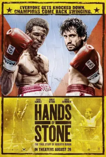 Poster to the movie "Hands of Stone" #1004362
