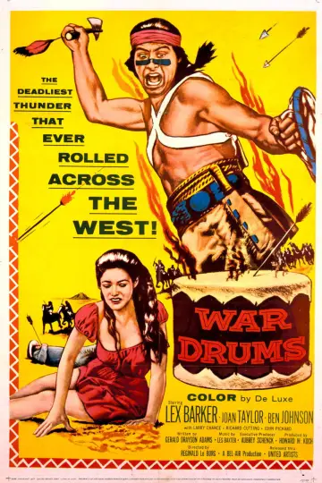 Poster to the movie "War Drums" #1132627