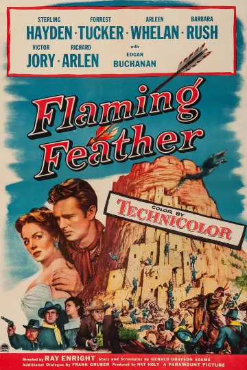 Poster to the movie "Flaming Feather" #1135110