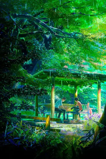 Poster to the movie "The Garden of Words" #813225