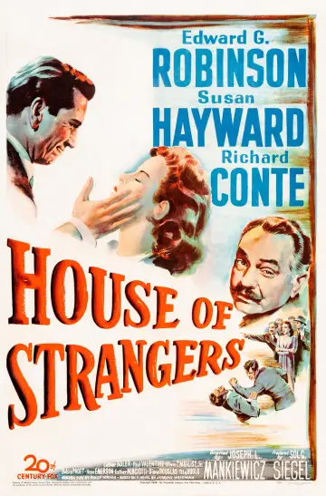Poster to the movie "House of Strangers" #1573160