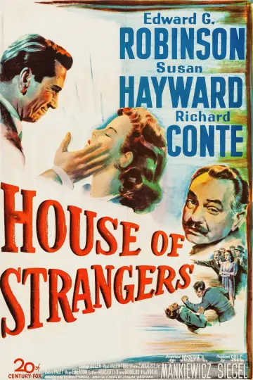 Poster to the movie "House of Strangers" #1573161