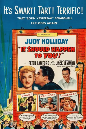 Poster to the movie "It Should Happen to You" #1870998