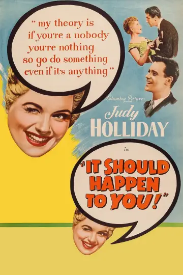 Poster to the movie "It Should Happen to You" #1871000