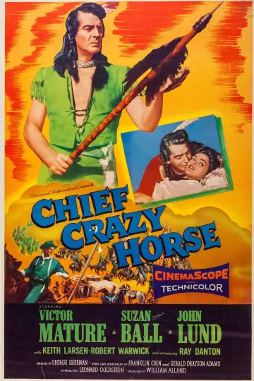 Poster to the movie "Chief Crazy Horse" #1852786