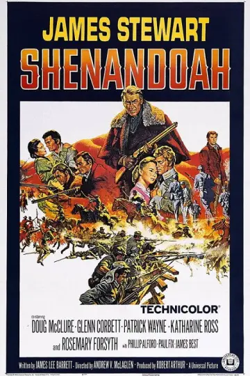 Poster to the movie "Shenandoah" #1057125