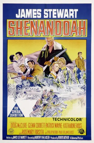 Poster to the movie "Shenandoah" #1057127