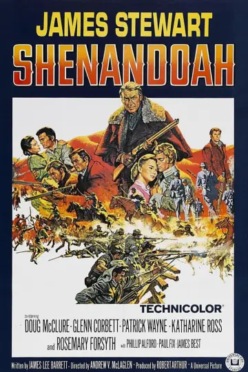Poster to the movie "Shenandoah" #1057134