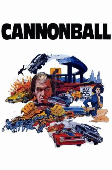 Poster to the movie "Cannonball" #1098489