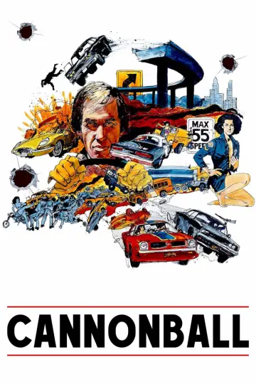 Poster to the movie "Cannonball" #1098491