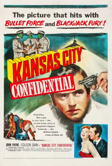 Poster to the movie "Kansas City Confidential" #1089871