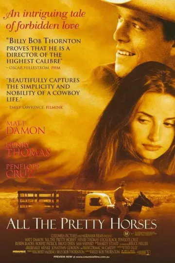 Poster to the movie "All the Pretty Horses" #1633703