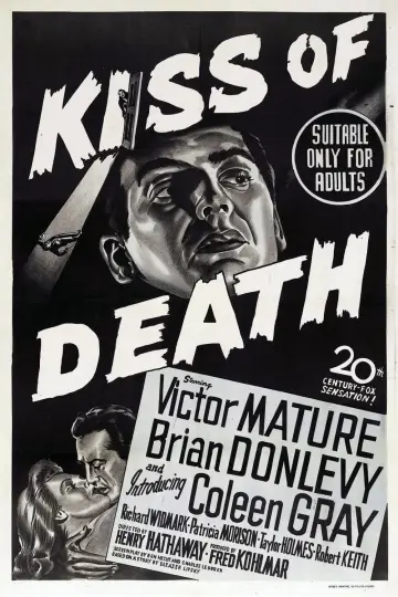 Poster to the movie "Kiss of Death" #1080514