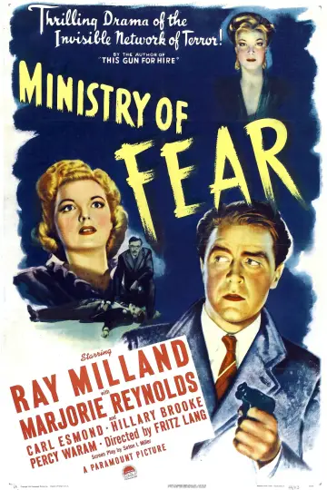 Poster to the movie "Ministry of Fear" #1845594