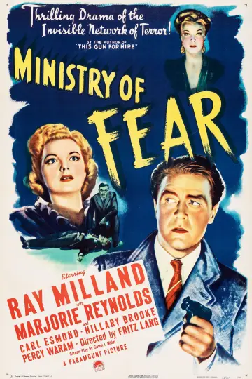 Poster to the movie "Ministry of Fear" #1845598
