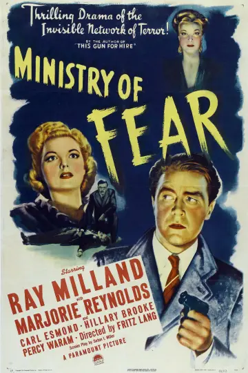 Poster to the movie "Ministry of Fear" #1845600