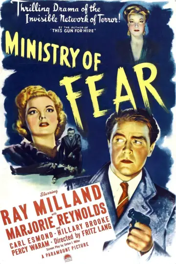Poster to the movie "Ministry of Fear" #1845607